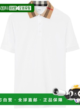 BURBERRY 男士T恤 8071621A1464WHITE AW2024 白色男装