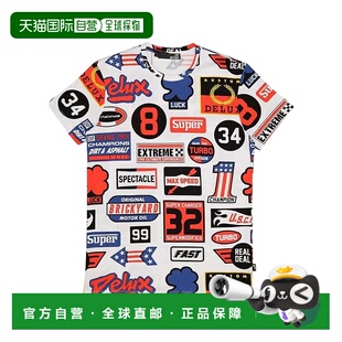 MOSCHINO AW2021 男士 M467700M35360019 白色 T恤 1h可退