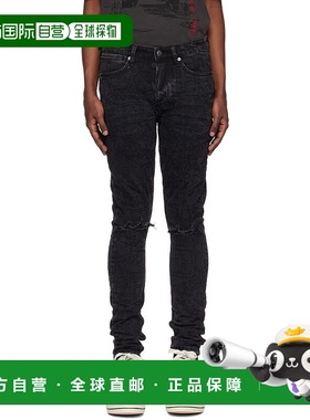 1h可退 潮奢 Ksubi 男士 黑色 Van Winkle Stencil 牛仔裤 MFA24D