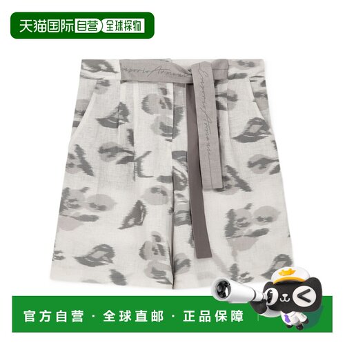 EMPORIO ARMANI 女士短裤 EW004952AF26966F8083亚麻