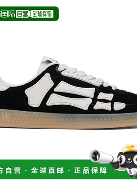 1h可退 潮奢 AMIRI 女士 黑色 & 白色 Pacific Bones 运动鞋 AWFO