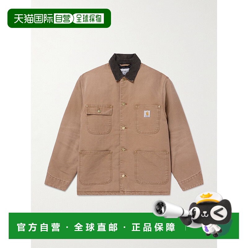 1h可退 潮奢 CARHARTT WIP 男士 OG Chore 灯芯绒饰边棉质帆布夹