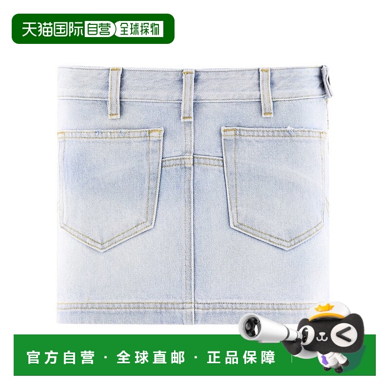 1h可退 潮奢 The Attico 女士 牛仔半身裙 236WCS155D057