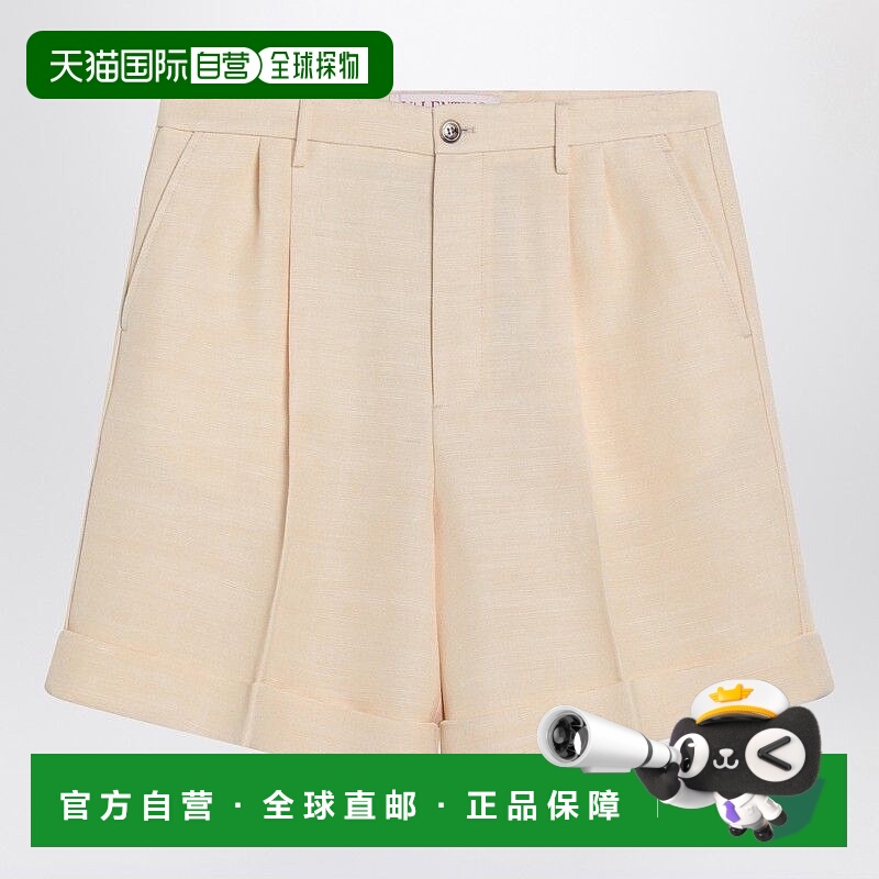 VALENTINO 男士休闲裤 6V3RDE30AKJ581 SS2025 浅棕色