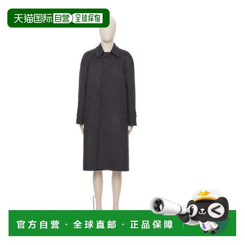 VALENTINO 男士大衣 VCAK78BK14ME AW2026 灰色 长袖大衣
