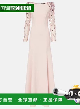 1h可退 潮奢 Jenny Packham 女士 Adella 精饰睡裙连衣裙长裙礼服