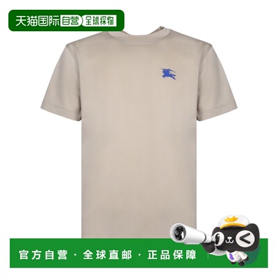 BURBERRY 男士T恤 8091395A3888 AW2024 浅棕色男装