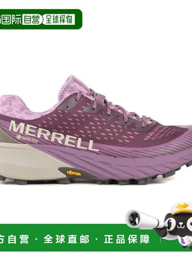 Merrell 女士 Agility Peak 5 GTX 梅酒色/淡紫色 越野跑鞋 J0681