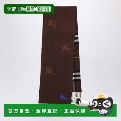 BURBERRY 女士围巾 8117688110106C3652 SS2026配饰棕色博柏利