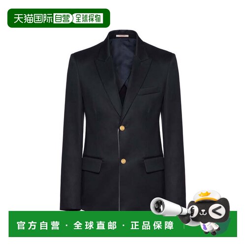 VALENTINO 男士夹克 VCEE70903598 SS2023 深蓝色【付后1h可退】