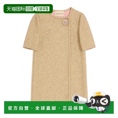 VALENTINO 女士连衣裙 BVAHP3A11G70 SS2026 花色 CANESTRELLO 粗