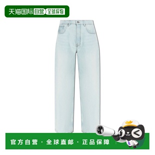 1h可退 潮奢 ANINE BING 女士 蓝色 Manon 牛仔裤 A0610584