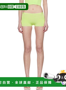 1h可退 潮奢 ISABOULDER 女士 绿色 Knitted Malley 短裤 RS25WPN