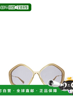 CHLO&Eacute; 女士眼镜 CH0061S002 SS2023 白色太阳眼镜