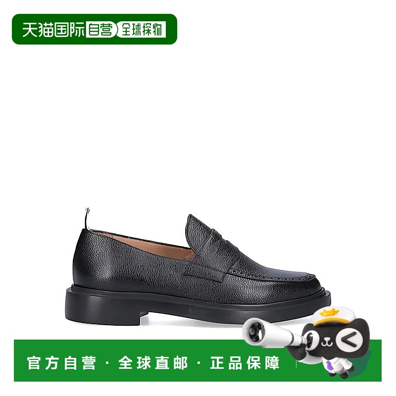 1h可退 THOM BROWNE 女士芭蕾乐福鞋 FFF002C00198NERO SS2025