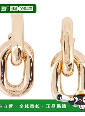 1h可退 潮奢 Rabanne 女士 雙 XL 鏈條耳環 25ABB0024MET785