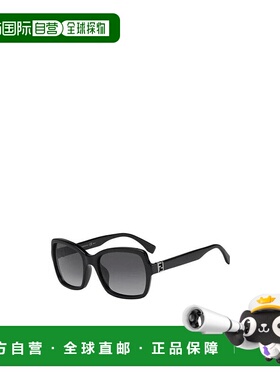 FENDI 女士眼镜 FF0007SD28 AW2021 黑色太阳镜