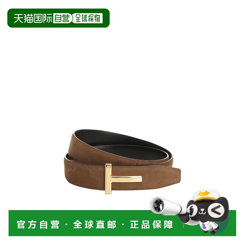 1h可退 TOM FORD 男士腰带 TB224LCL449G1E041 AW2025 棕色
