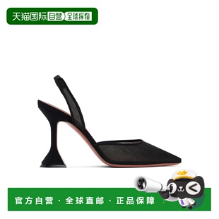 1h可退 ami paris 女士 凉鞋尖头高跟拖鞋