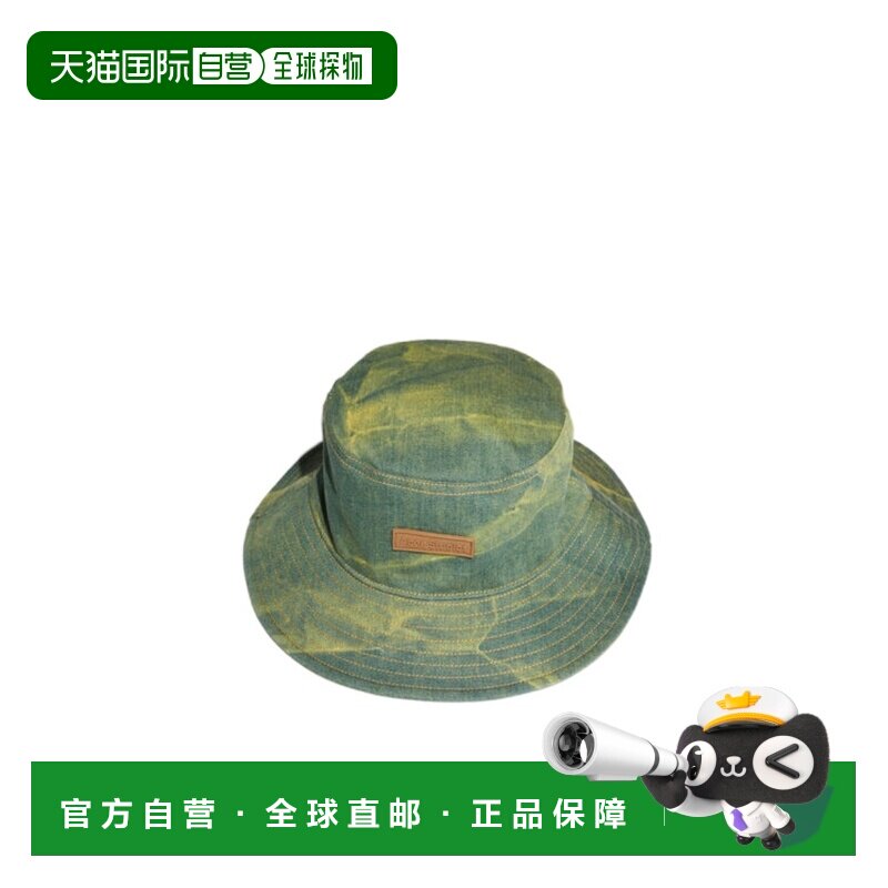 ACNE STUDIOS 男士帽子 C40291AL0 AW2023 绿色 徽标贴帽子图片