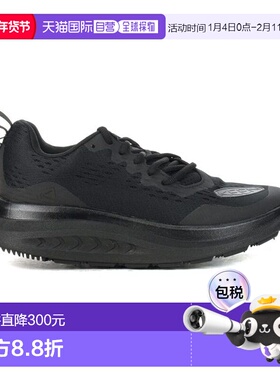 Keen 男士 WK400 全黑步行鞋 1027478徒步鞋