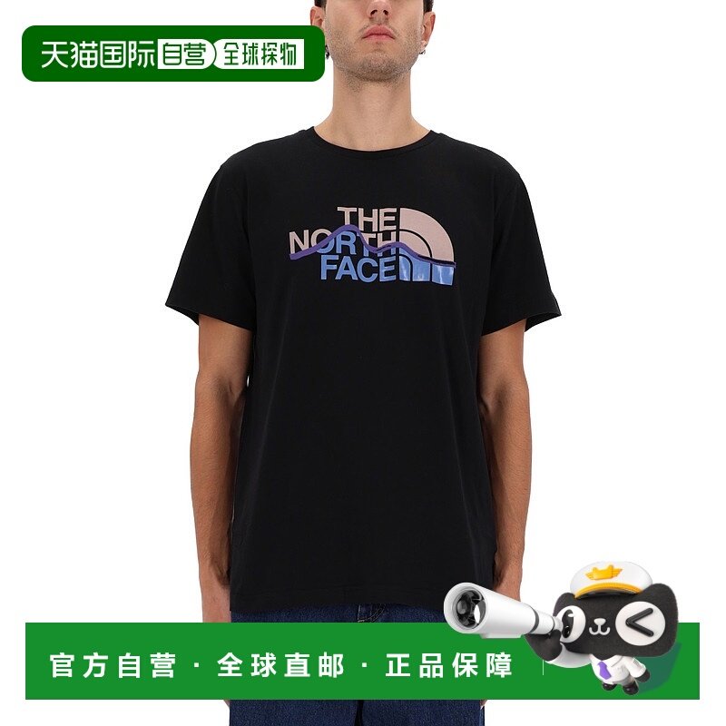1h可退 潮奢 the north face 北面 男士 带LogoT恤 NF0A87NT