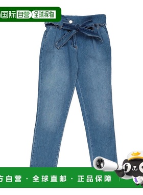 1h可退 潮奢 Liu Jo 女童 牛仔长裤童装 blue蓝色 舒适时尚