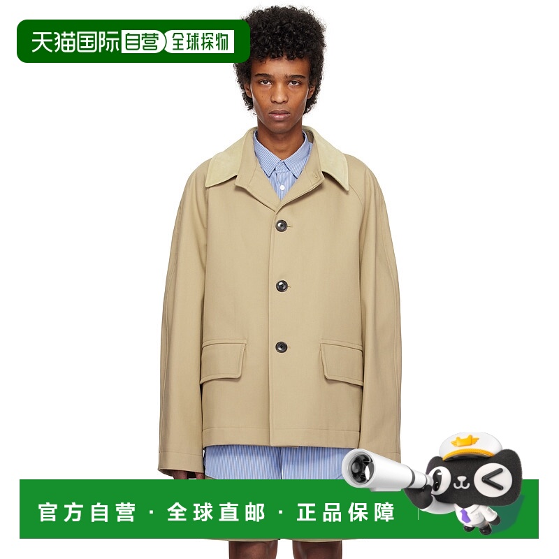 1h可退 潮奢 RÓhe 男士 米色 Garden 夹克 31411012
