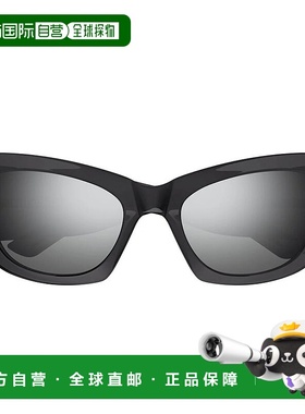 BALENCIAGA 女士太阳镜 BB0327S003-1 SS2024 黑色巴黎世家