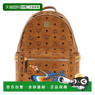 MCM 女士双肩包 MMKFAVE11CO AW2025 棕色 Small-Medium Backpack