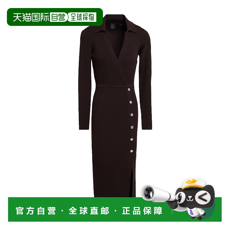 1h可退 潮奢 Pinko 品高 女士 高雅连衣裙 brown棕色 舒适时尚