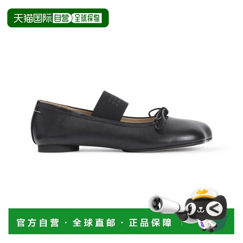 MM6 MAISON MARGIELA 女士芭蕾乐福鞋 S59WZ0099P3628T8013BLACK