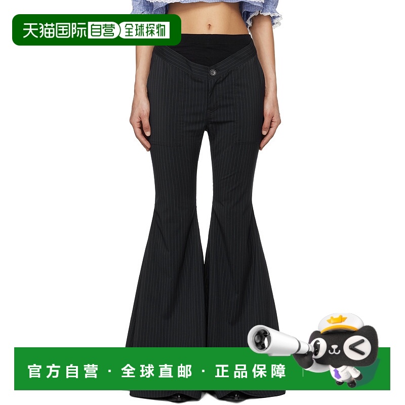 1h可退 潮奢 Tom Ford 汤姆 福特 女士 灰色 Office Buggy 长裤