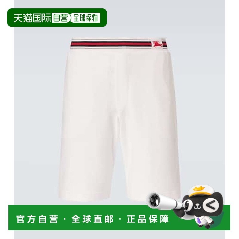1h可退 潮奢 Burberry 巴宝莉 男士 EKD towelling 棉混纺短裤,男装,休闲裤,淘宝优惠券,粉丝福利购,淘宝优惠卷