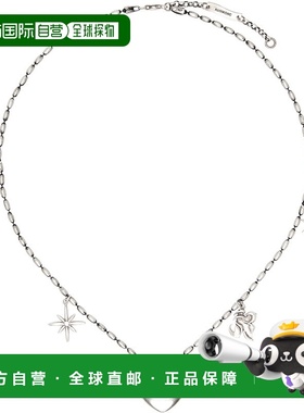 1h可退 潮奢 KUSIKOHC 男士 银色 Multi Charm 项链 KUW3JW11KRC4