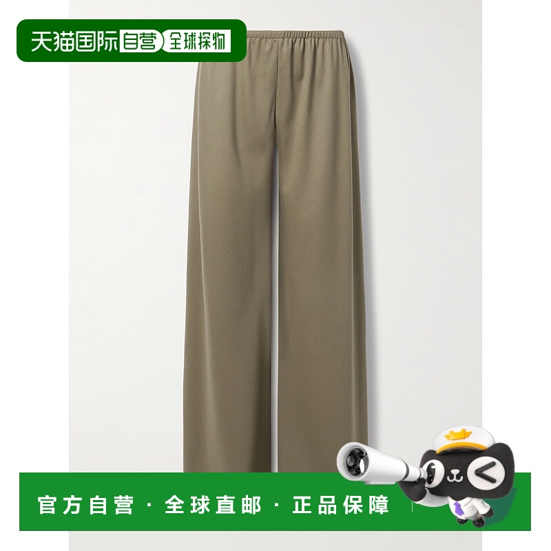 1h可退 潮奢 The Row 女士 Gala 羊毛阔腿裤 8653W4084