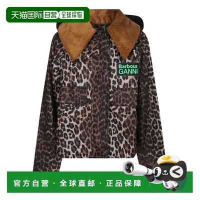 GANNI 女士夹克 LWX1529LWXBK11 SS2026 花色 Anorak Cappuccio C
