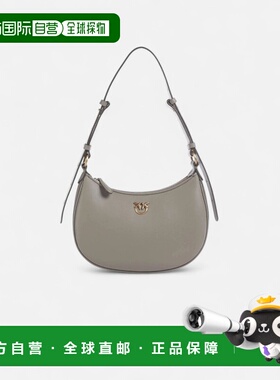 PINKO 女士单肩包 252102790A0F1I68Q SS2025 灰色 PINKO HALF MO