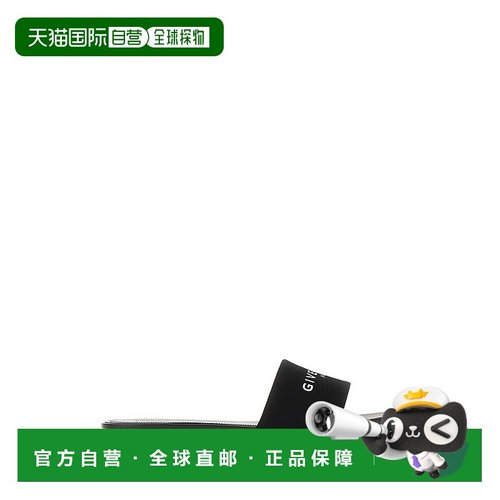 1h可退 潮奢 Givenchy 纪梵希 女士 黑色 4G 凉鞋 BE306FE1PU