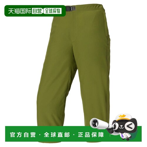 1h可退 mont-bell 女士户外软壳裤 1105796GN CO 绿色 Cool Knee-