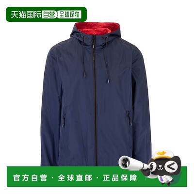 KENZO 男士夹克 FA55BL1511NG77 SS2021 蓝色 Windbreaker with z