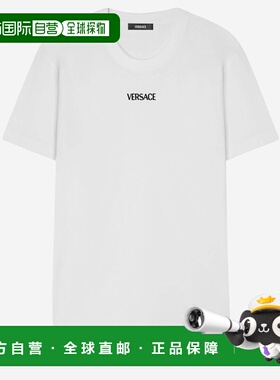 VERSACE 男士T恤 10139441A164551W000 范思哲SS2026白色