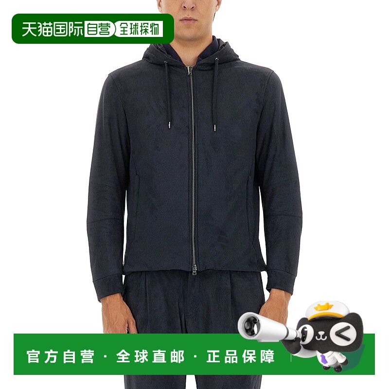 1h可退 HERNO 男士夹克 GI00083UR12729S9200 AW2025 黑色