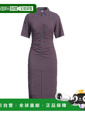 1h可退 潮奢 GANNI 甘尼 女士 紧身连衣裙 red红色 舒适时尚