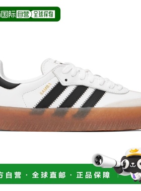 1h可退 潮奢 Adidas Originals 女士 白色 Sambae 运动鞋 JI1349