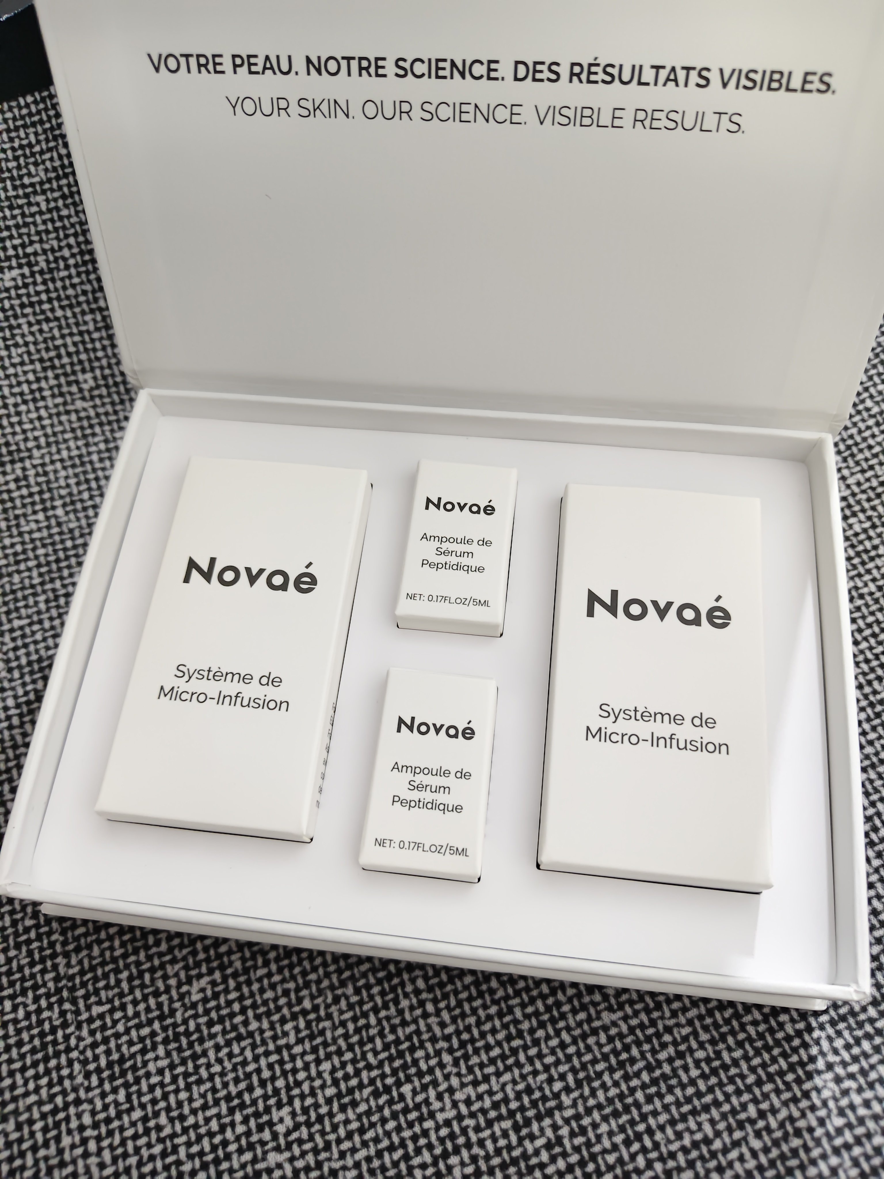 Novaé多肽安瓶精华套盒导入原液保湿水光修护细腻肌肤美容院同款