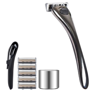 阿帕齐德国进口3层刀片手动剃须刀天弓手柄手动刮胡刀阿帕奇刀片