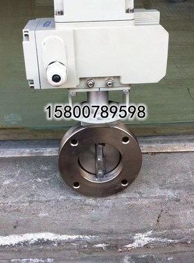电动真空蝶阀GID压缩空气体干燥机负压切断调节阀DN150碳钢不锈钢