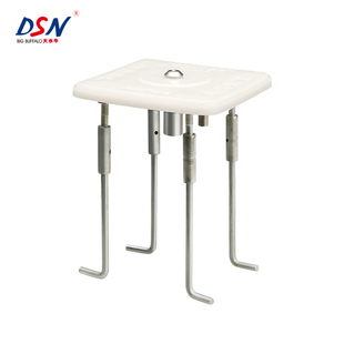 大水牛强制对中盘不锈钢对中基座螺丝归心盘全站仪水准仪对中器