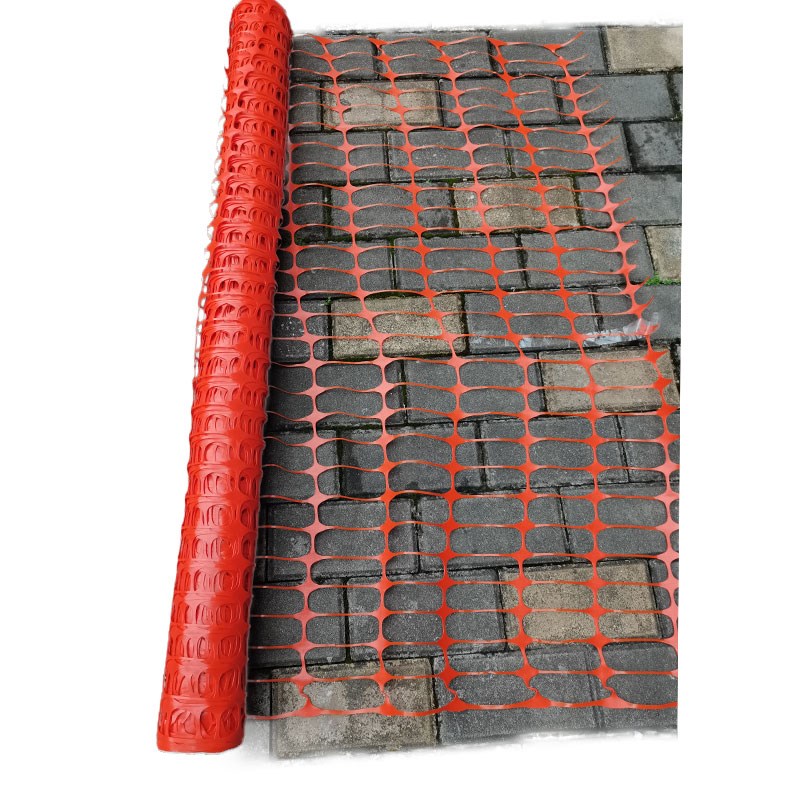 橘色塑料安全警示网 电力施工场地隔离警示围栏 聚乙烯PE地埋网